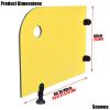 GTHTUHFD Cartoon Urinal Partition for Kindergarten Toilets, Yellow, 60 x 80 cm, 5-Pack, Child-Friendly, with Protective Screen, Yellow-60 x 80 cm, 4 pcs view 2
