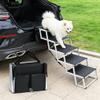 DCYBDL Dog Ramp for Honda Vezel 2014–2018 and 2019–2022, Folding Non-Slip Dog Steps with Aluminum Frame view 1