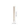 2-Piece Retractable Double-Ended Metal Lip Brushes with Caps view 2