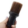 Soft Nylon-Bristle Hair Brush for Salons and Barbershops, Black view 4