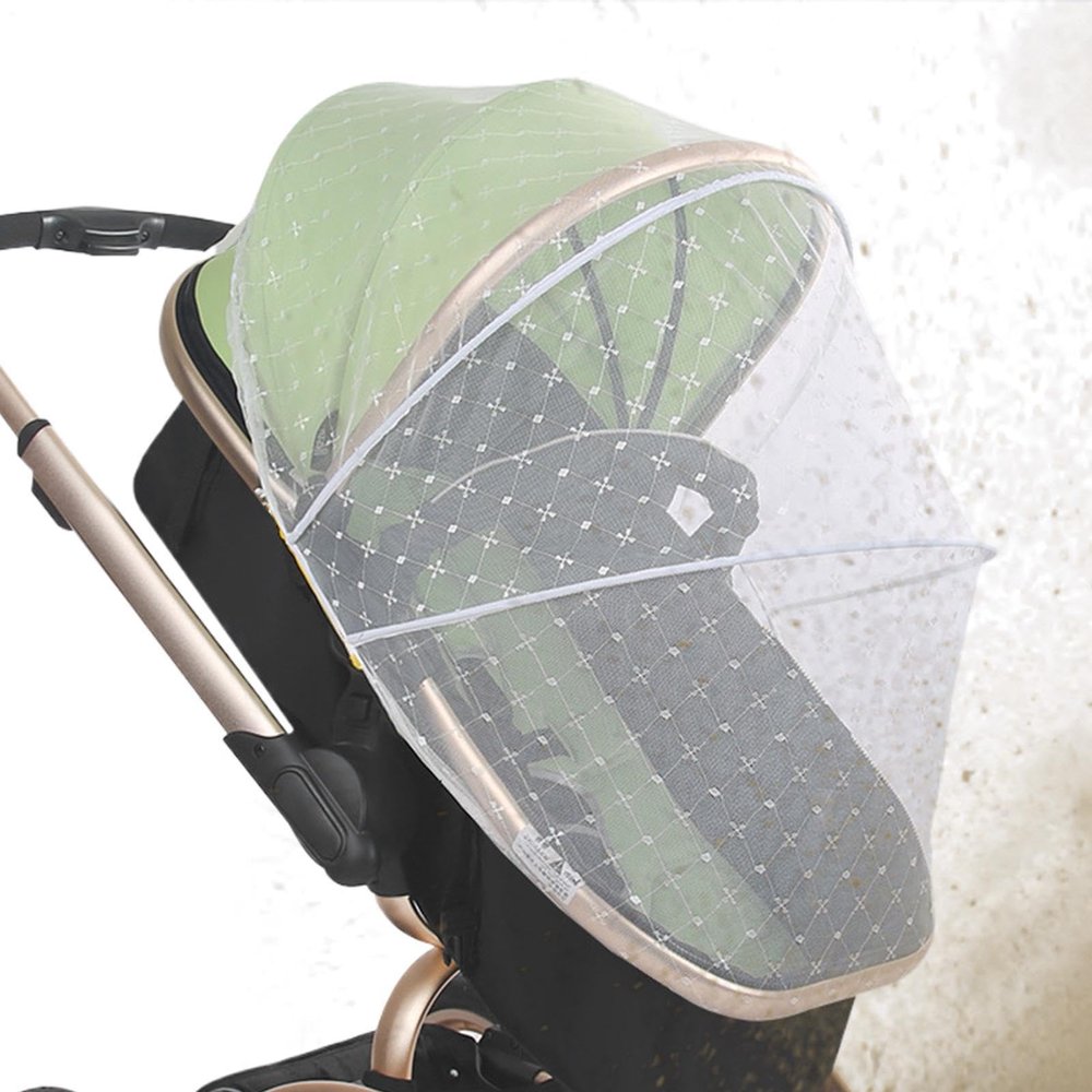 Full-Cover Stroller and Bassinet Insect Net