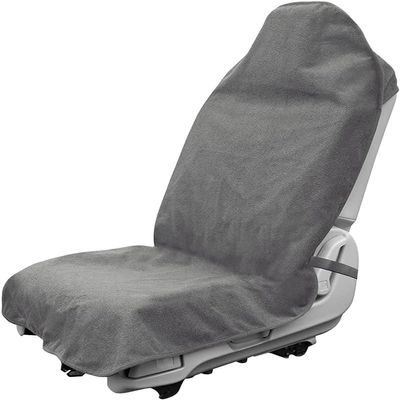 Tryagat Car Seat Cover for MG HS Trophy 2024–2025, Waterproof Terry Towel Seat Protector, Gray