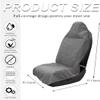 Tryagat Car Seat Cover for MG HS Trophy 2024–2025, Waterproof Terry Towel Seat Protector, Gray view 2