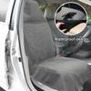 Tryagat Car Seat Cover for MG HS Trophy 2024–2025, Waterproof Terry Towel Seat Protector, Gray view 3