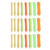 Operitacx Plastic Cold Wave Hair Rollers, 80 Pieces, Random Color view 1