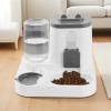 2-in-1 Cat Food and Water Dispenser with Large Tank view 3