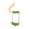 CAZSTYK Handmade Wooden Birdcage Swing with Safe Rope Wrapping view 1