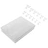 Matte Acrylic Nail Tips, Extra Short, Half Tips, 600 pcs view 1