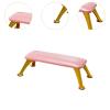 TISHITA Nail Armrest, Pink with Gold Legs view 2