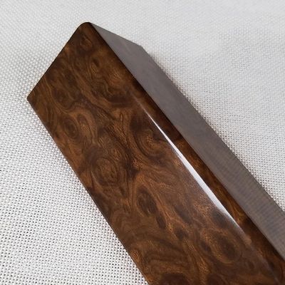 WPC Wall Corner Protector, L-Shaped, Peach Wood, 80 cm (32 in.)