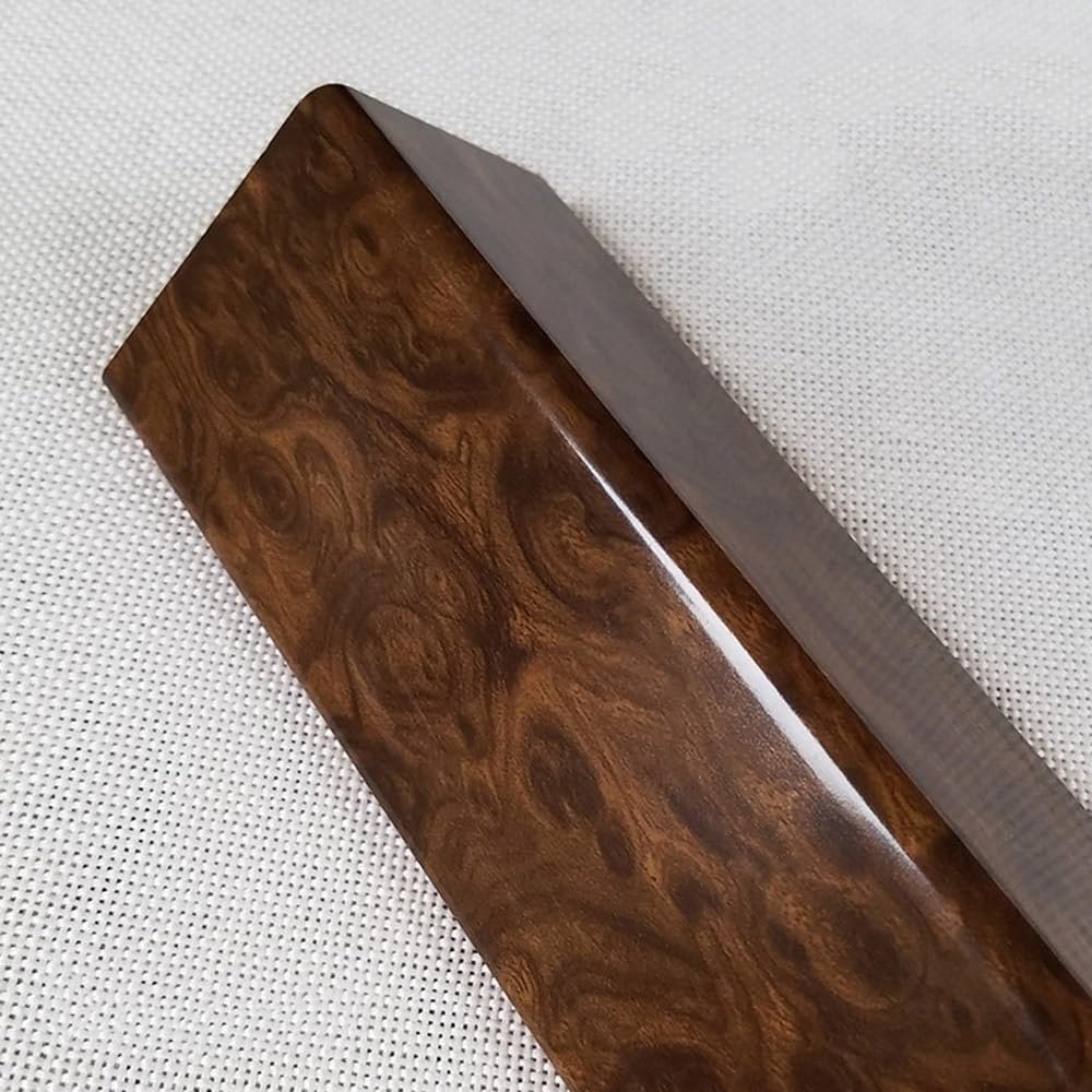 WPC Wall Corner Protector, L-Shaped, Peach Wood, 80 cm (32 in.)