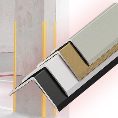 Self-Adhesive L-Shaped Wall Corner Protector, Gold, 150 x 3 cm