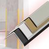Self-Adhesive L-Shaped Wall Corner Protector, Gold, 150 x 3 cm view 1