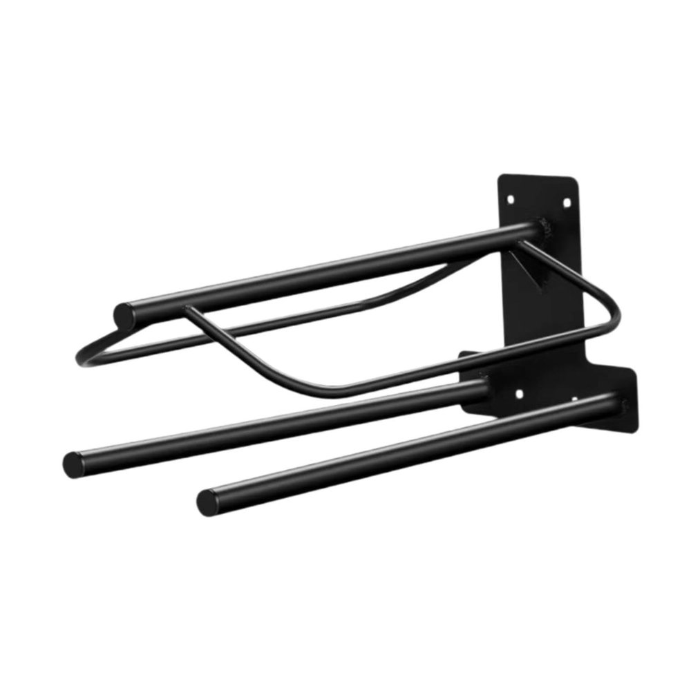 Wall-Mounted Saddle Rack for Horse Stables, Steel Saddle Storage Organizer