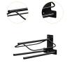 Wall-Mounted Saddle Rack for Horse Stables, Steel Saddle Storage Organizer view 2