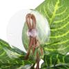 Lifelike Artificial Reptile Plant with Suction Cups, Green Plastic view 4