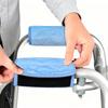 Walker Grip Covers, Soft Flannel, 22 x 15 cm, Blue-B, 3 Pairs view 1