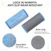 Walker Grip Covers, Soft Flannel, 22 x 15 cm, Blue-B, 3 Pairs view 4