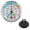 Analog Indoor Thermo-Hygrometer with Stand or Wall Mount, White, 1-Pack view 2