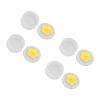 WGFOIP Flower-Shaped Hummingbird Feeders, Handheld Mini Bird Feeders, 4-Pack, Yellow view 3