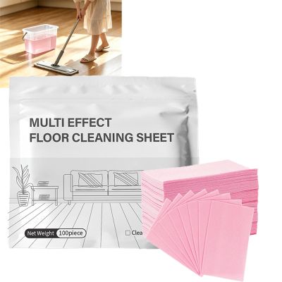 Water-Soluble Floor Cleaning Tablets, Multi-Surface, Mild Formula, 100 Count