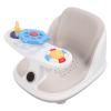 FTVOGUE Baby Bath Seat, Plastic Baby Shower Chair with Temperature Sensor, Wide Seat, 39.1 x 30 cm, Safe Toddler Bath Stool for Infants and Toddlers view 2