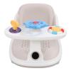 FTVOGUE Baby Bath Seat, Plastic Baby Shower Chair with Temperature Sensor, Wide Seat, 39.1 x 30 cm, Safe Toddler Bath Stool for Infants and Toddlers view 4
