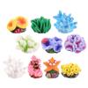 IMIKEYA 10-Piece Artificial Resin Coral Aquarium Decor view 1