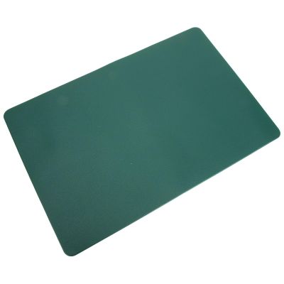 Balacoo Manicure Hand Cushion, Green PU Leather, Double-Sided Nail Pad with Dust Absorption