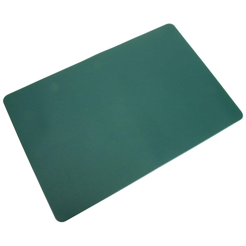 Balacoo Manicure Hand Cushion, Green PU Leather, Double-Sided Nail Pad with Dust Absorption