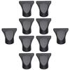 10 Black PP/PC Hair Dryer Nozzles view 1