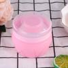 Healifty 2-Piece Baby Powder Puff Container Set, PP, Plush, Large Capacity, One-Hand Operation view 4