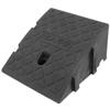 Angoily Portable Plastic Step Ramp with Non-Slip Surface, Black view 1