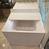 Bathtub Tray and Cover, White Wood Grain, 0.7 cm Thick, 120 x 70 cm view 1