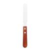CANIGHT Stainless Steel Hair Removal Spatula with Wooden Handle view 1