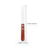 CANIGHT Stainless Steel Hair Removal Spatula with Wooden Handle view 2