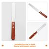 CANIGHT Stainless Steel Hair Removal Spatula with Wooden Handle view 4