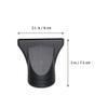 FESTFENDS 10-Piece Hair Dryer Nozzle Attachments, PP and PC, Black view 2