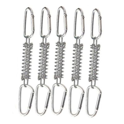 Limtula 5-Pack Pet Leash Hooks, Large Windproof Spring Clips for Pet Leashes and Outdoor Activities