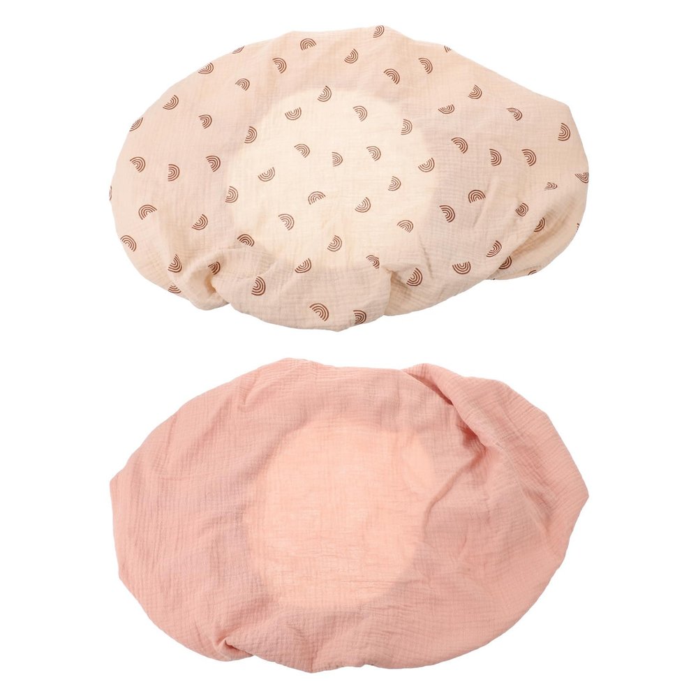 Supvox 2-Piece Soft, Breathable Cotton Covers for Changing Pads