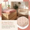 Supvox 2-Piece Soft, Breathable Cotton Covers for Changing Pads view 3