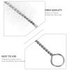 MERRYHAPY 1 Set Stainless Steel Cleaning Brushes for Bottle Straws and Baby Bottles with Nylon Bristles, Random Color view 3