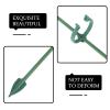 10 Plastic Orchid Support Stakes with Clips for Potted Plants view 3