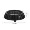 Alipis Hair Dryer Replacement Parts, 3-Piece Set with Black Seamless Rear Covers and Mesh Design view 2