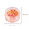 VOSAREA 12 Lightweight Polymer Clay Fruit Slices for DIY Manicures view 2