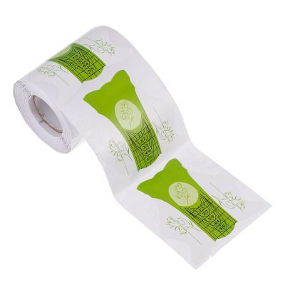 100 Green Paper Nail Forms for UV Gel Extensions