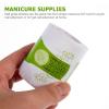 100 Green Paper Nail Forms for UV Gel Extensions view 4