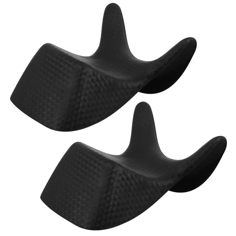VILLCASE 2-Piece Ergonomic PVC Neck Rests for Salon Shampoo Bowls