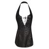 Lace High-Back Women's Lingerie (Black, M) view 3