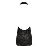 Lace High-Back Women's Lingerie (Black, M) view 4